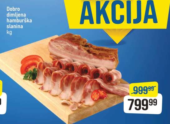 Dobro dimljena hamburška slanina