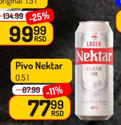 Pivo Nektar 0.5 l