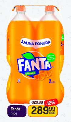 Fanta 2x2l