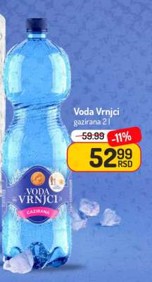 Voda Vrnci gazirana