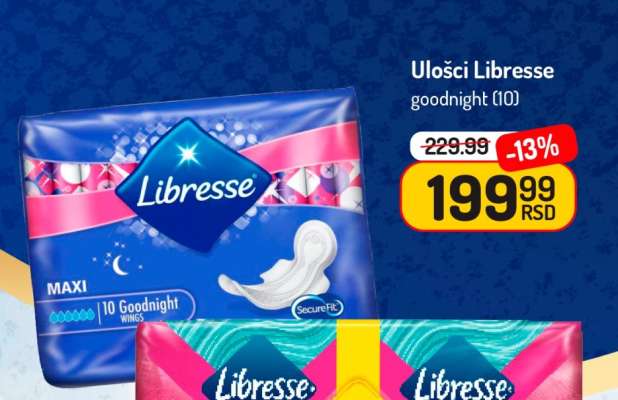 Ulošci Libresse goodnight (10)