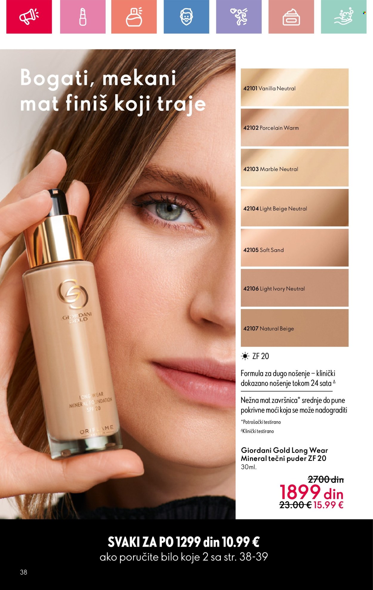Oriflame katalog - 13.07.2025 - 02.08.2025. Stranica 38