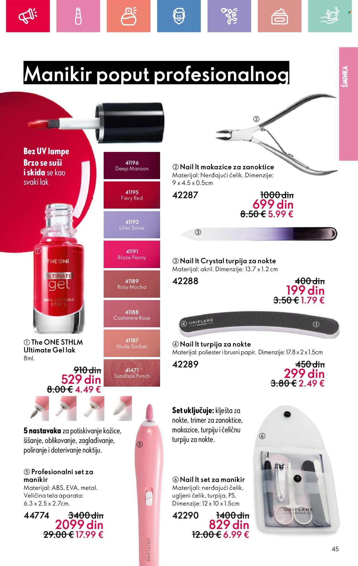 Oriflame katalog - 13.07.2025 - 02.08.2025. Stranica 45