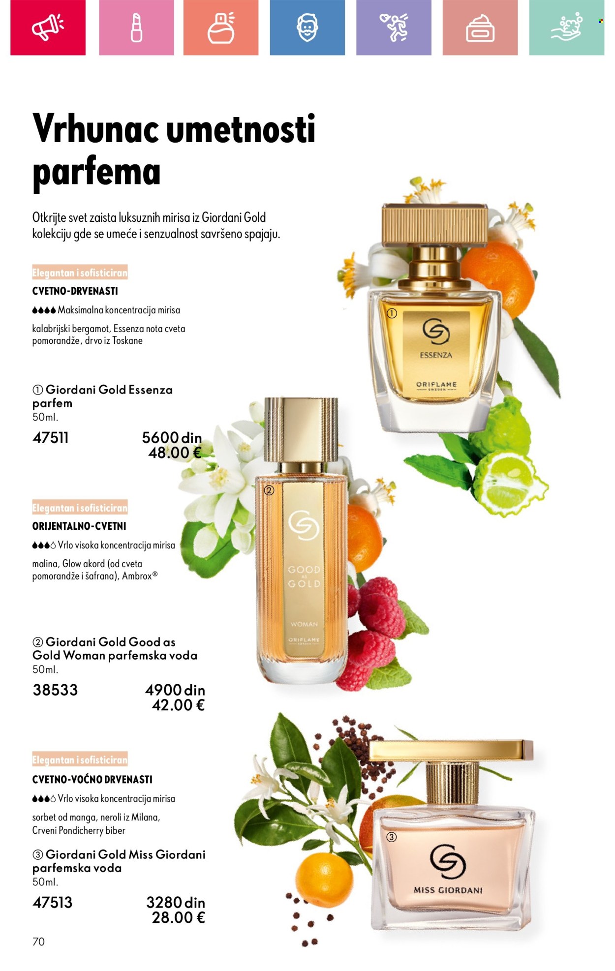 Oriflame katalog - 13.07.2025 - 02.08.2025. Stranica 70