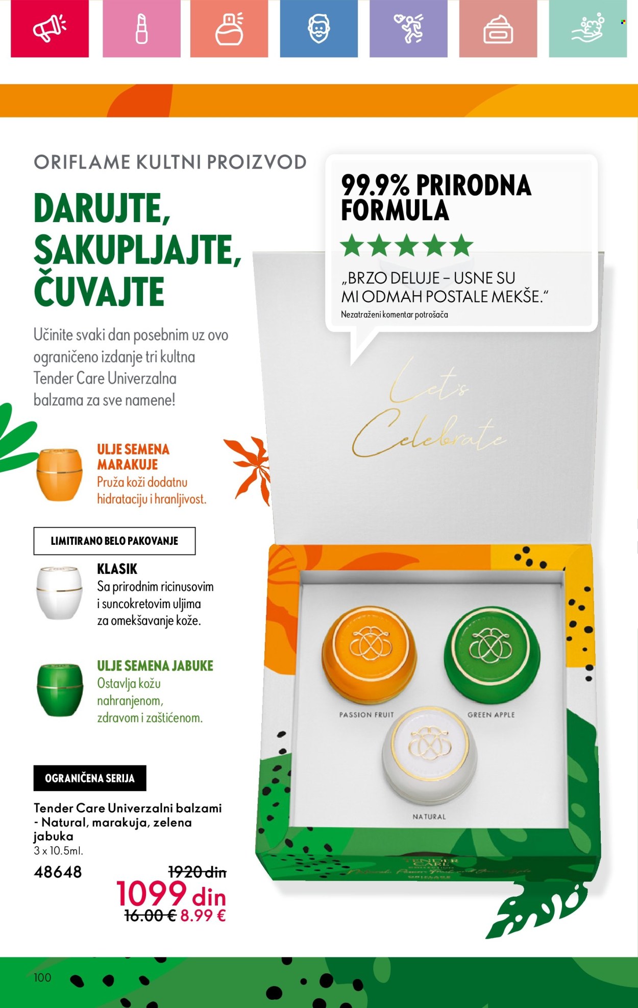 Oriflame katalog - 13.07.2025 - 02.08.2025. Stranica 100