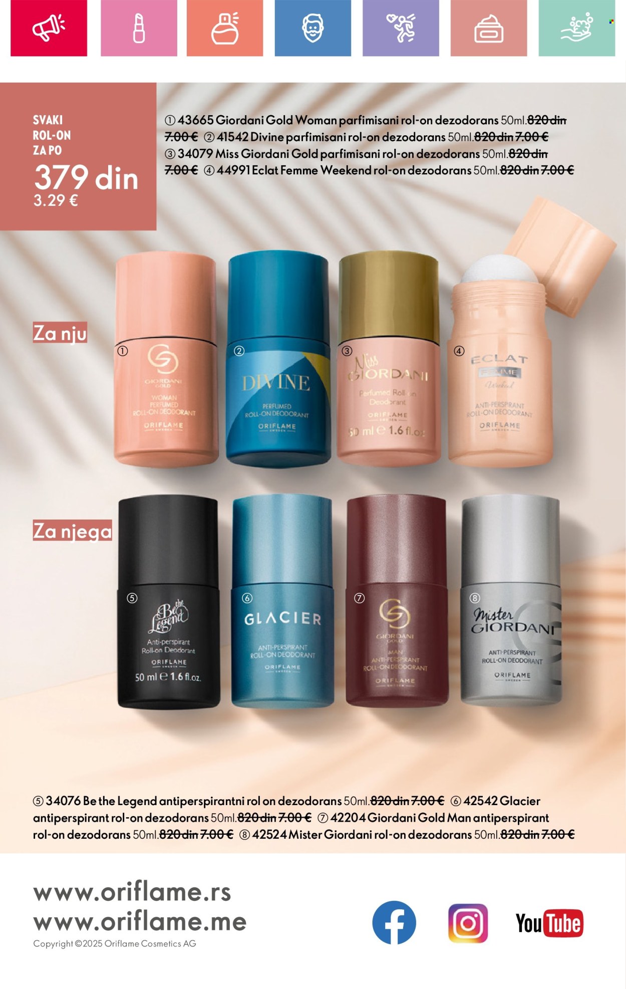 Oriflame katalog - 13.07.2025 - 02.08.2025. Stranica 164