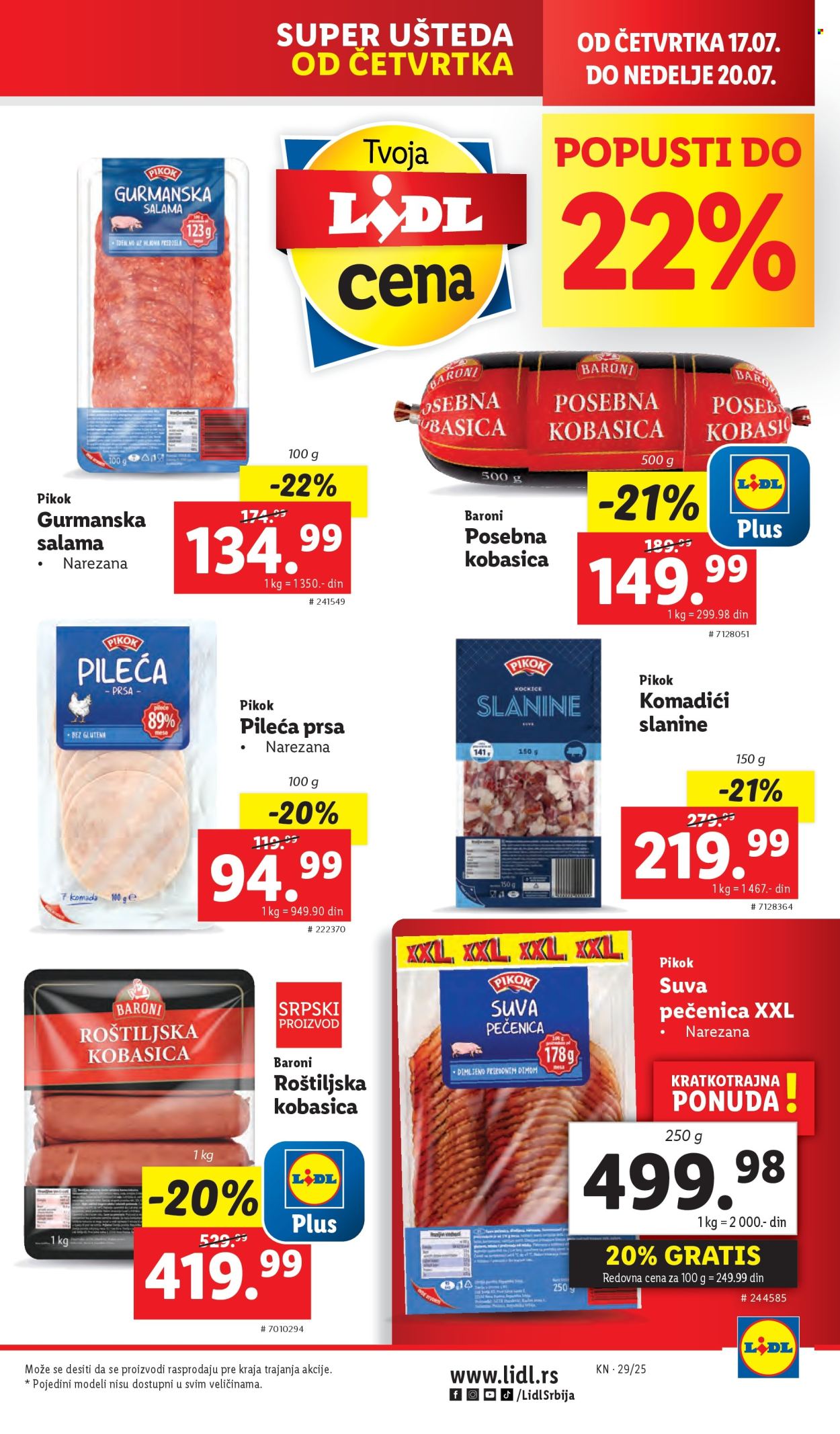 Lidl katalog - 17.07.2025 - 23.07.2025. Stranica 21
