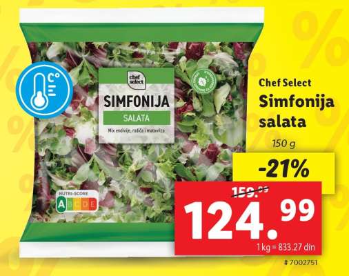 Chef Select Simfonija salata
