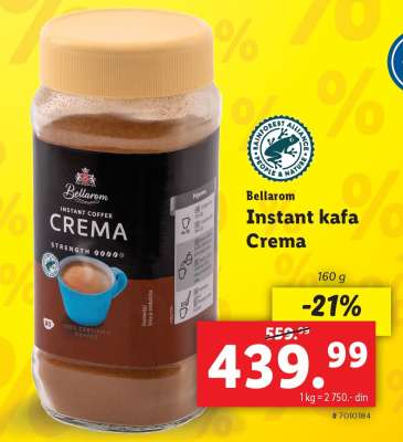 Bellarom Instant kafa Crema