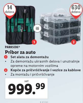 PARKSIDE Pribor za auto