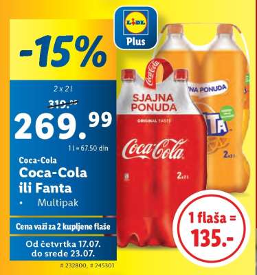 Coca Cola ili Fanta