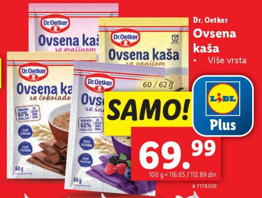 Dr. Oetker Ovsena kaša