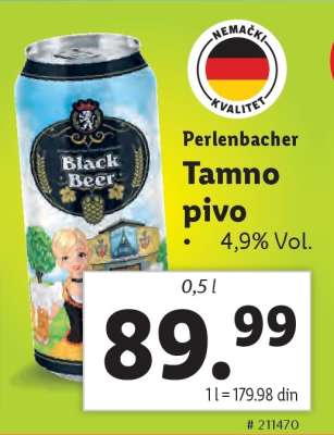Perlenbacher Tamno pivo