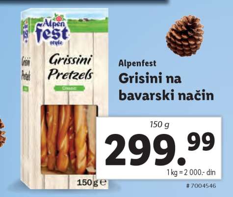 Grisini na bavarski način