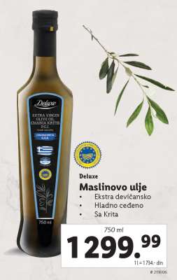 Deluxe Maslinovo ulje