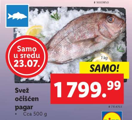 Svěž očiščen pagar