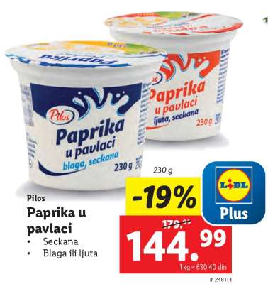 PAPRIKA U PAVLACI
