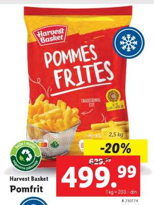 Harvest Basket Pomfrit