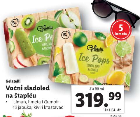 Gelatelli Ice Pops