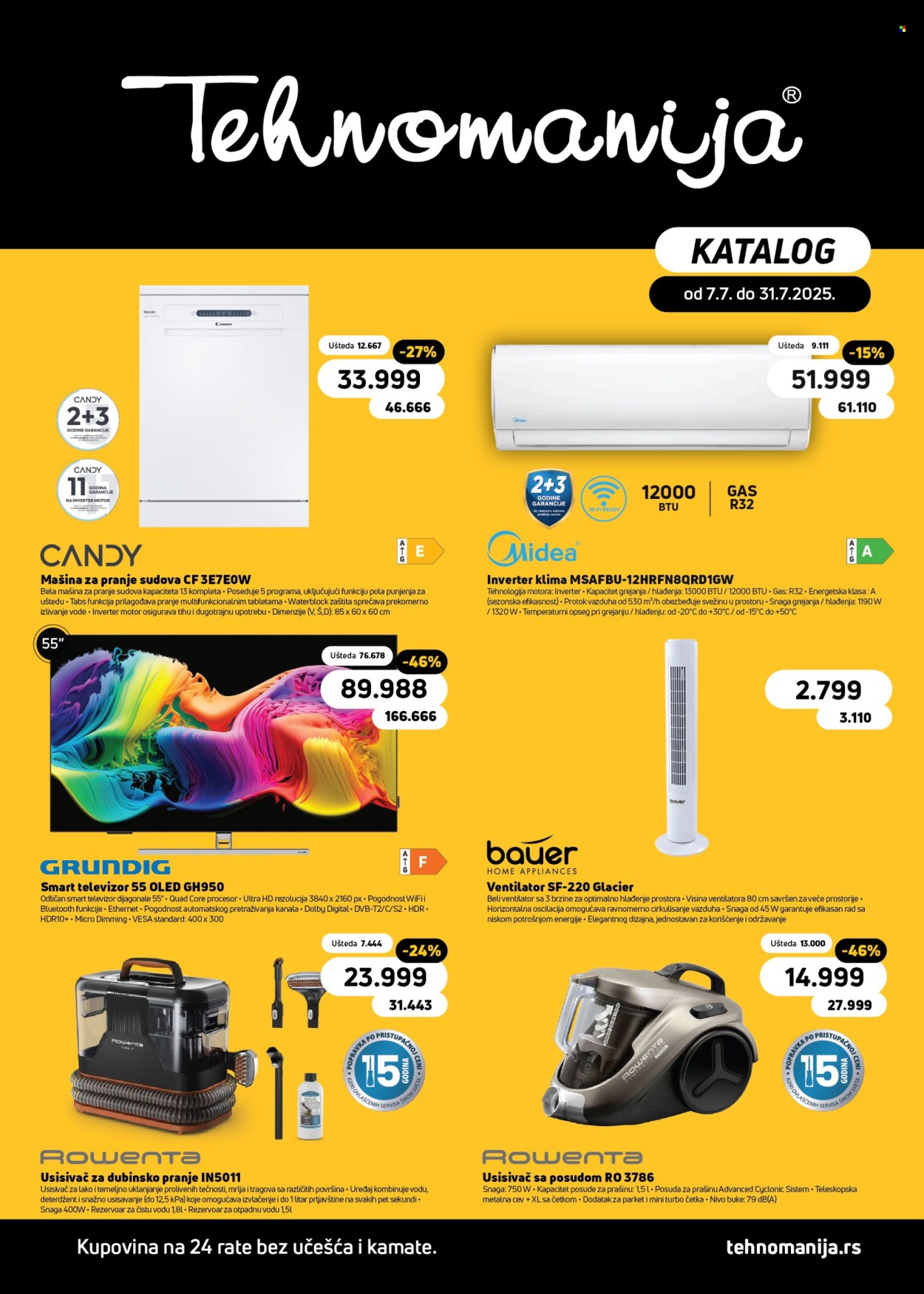 Tehnomanija katalog - 07.07.2025 - 31.07.2025. Stranica 1