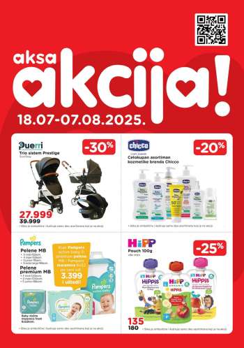 Aksa katalog - 18.07.2025 - 07.08.2025.