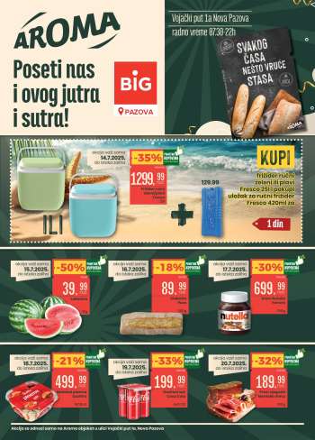 Aroma Market katalog - 14.07.2025 - 20.07.2025.
