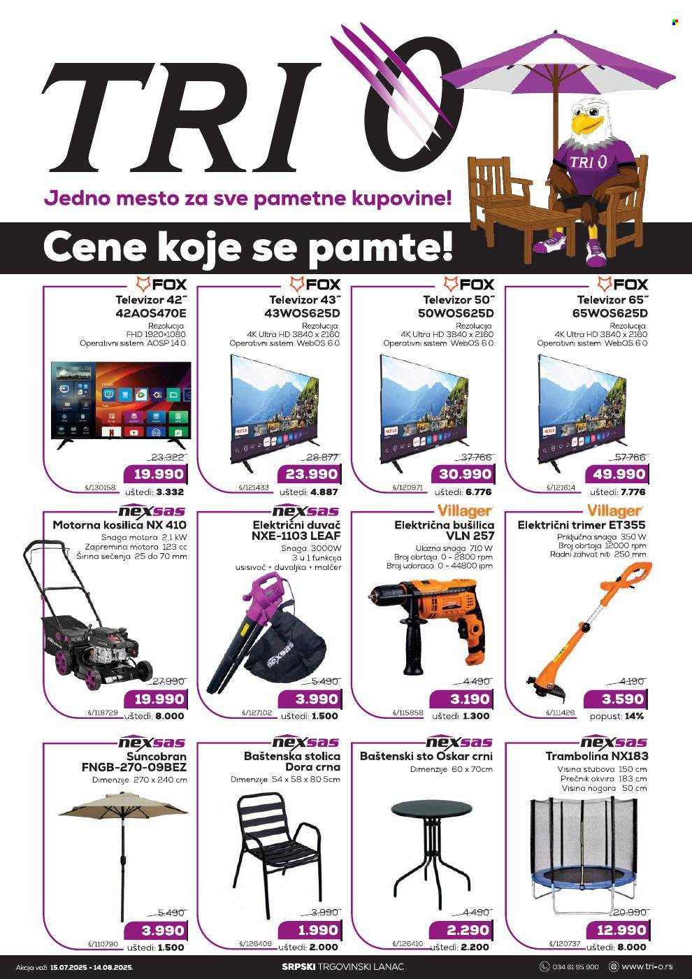 Tri O katalog - 15.07.2025 - 14.08.2025. Stranica 1