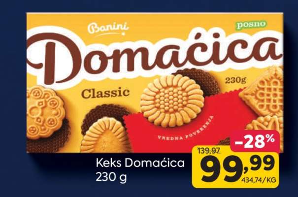 KEKS DOMAĆICA