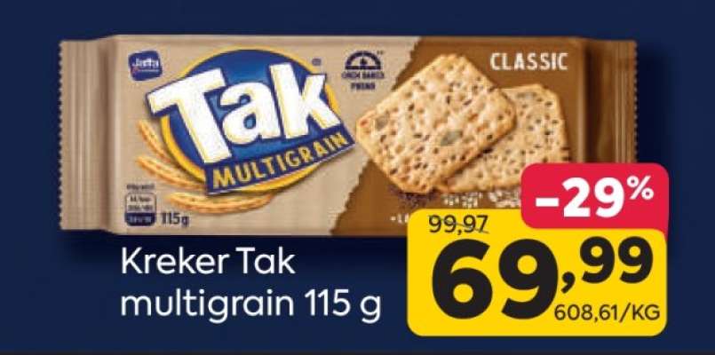 Kreker Tak multigrain 115 g
