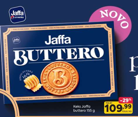 Keks Jaffa buttero 155 g