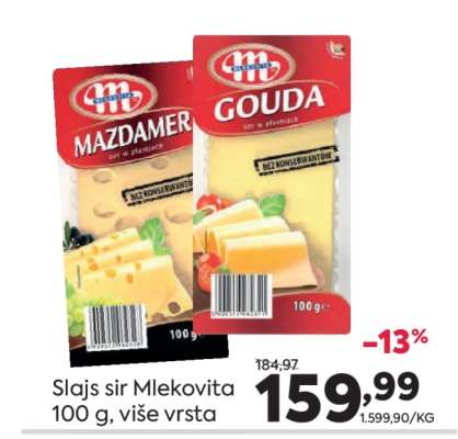 Slajs sir Mlekovita