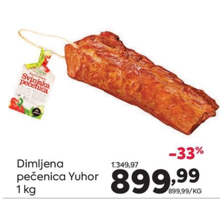 Dimljena pečenica Yuhor 1 kg
