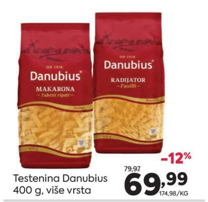 Testenina Danubius