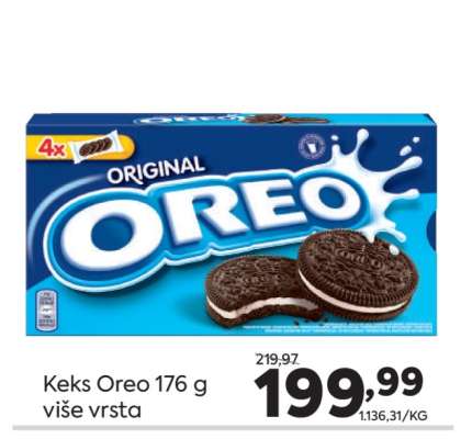 Keks Oreo 176 g