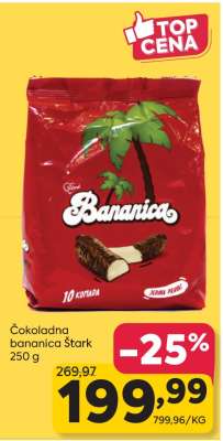 Čokoladna bananica Štark