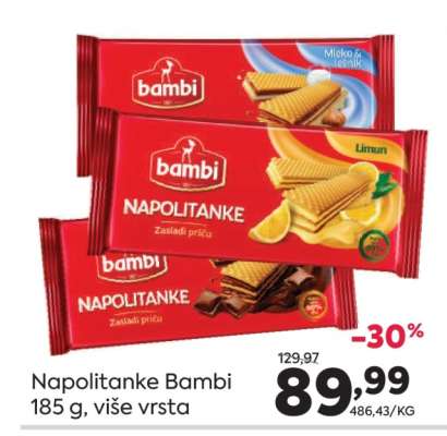 NAPOLITANKE BAMBI