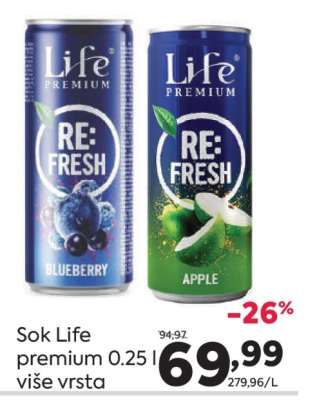 Sok Life premium 0.25 l