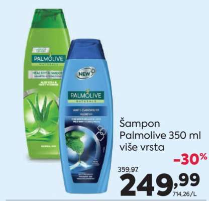 Šampon Palmolive 350 ml více vrsta