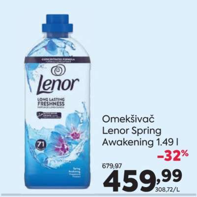 Omekšivač Lenor Spring Awakening 1.49 l