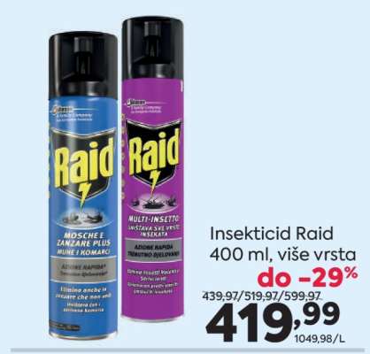 Insekticid Raid