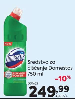 Sredstvo za čišćenje Domestos 750 ml