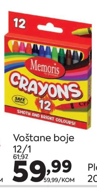 VOŠTANE BOJE