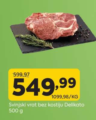 Svinjski vrat bez kostiju Delikato