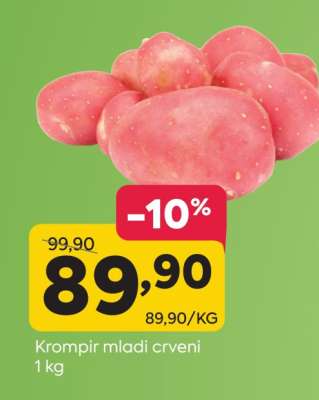 Krompir mladi crveni