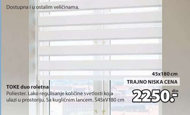 TOKE DUO ROLETNA