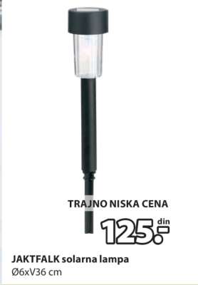 JAKTFALK SOLARNA LAMPA