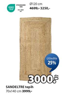 SANDELTRE TEPIH