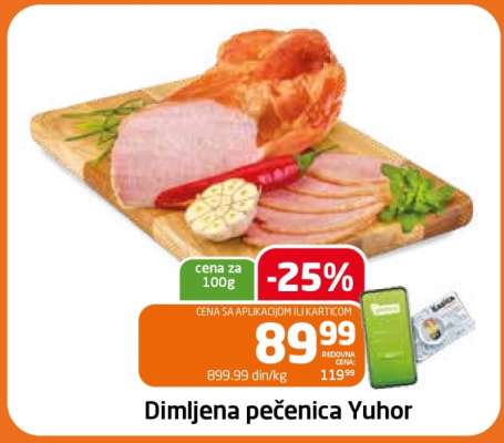 Dimljena pečenica Yuhor