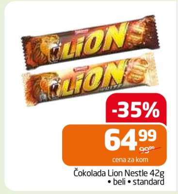 Čokolada Lion Nestlé 42g