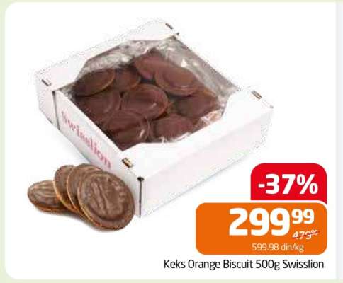 Keks Orange Biscuit 500g Swisslion